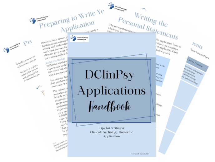 Clinical Psychology Doctorate (DClinPsy) Applications 2025-2026