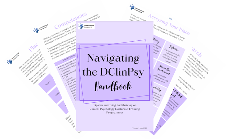 Navigating the DClinPsy Handbook (For Incoming Trainee Clinical Psychologists)